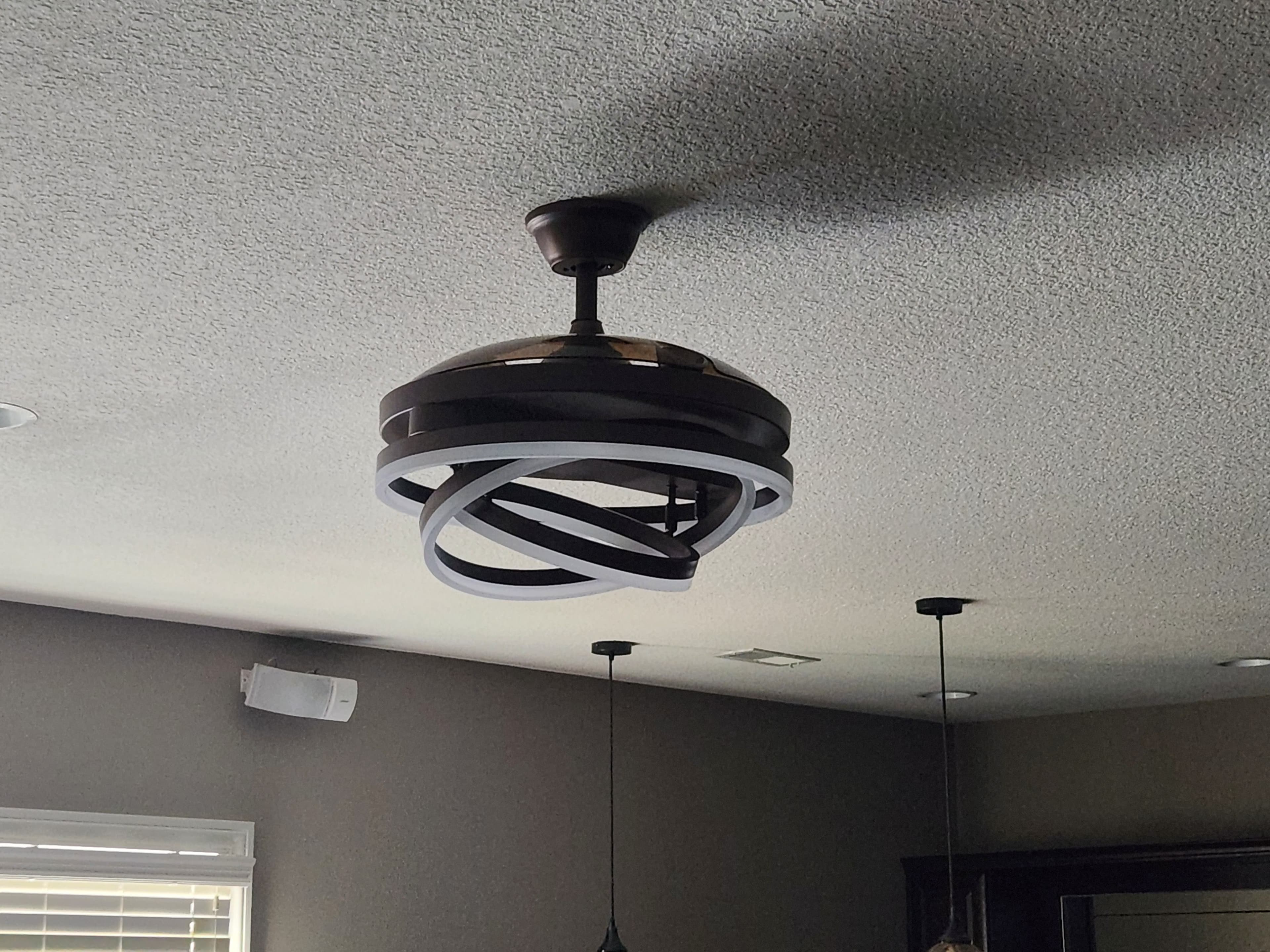 Modern Light Fixture Installation